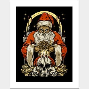 Sinister Claus Concoctions: Crafting Nightmares in the Twisted Workshop of Krampus Posters and Art